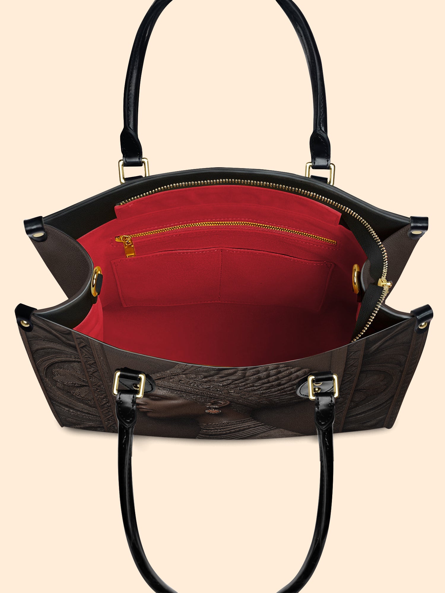 Tribal Grace Empress Premium Leather Handbag QR0XD278