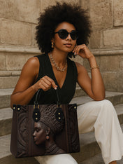 Tribal Grace Empress Premium Leather Handbag QR0XD278