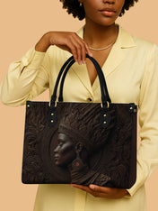 Warrior Queen Spirit Premium Leather Handbag QR0XD276