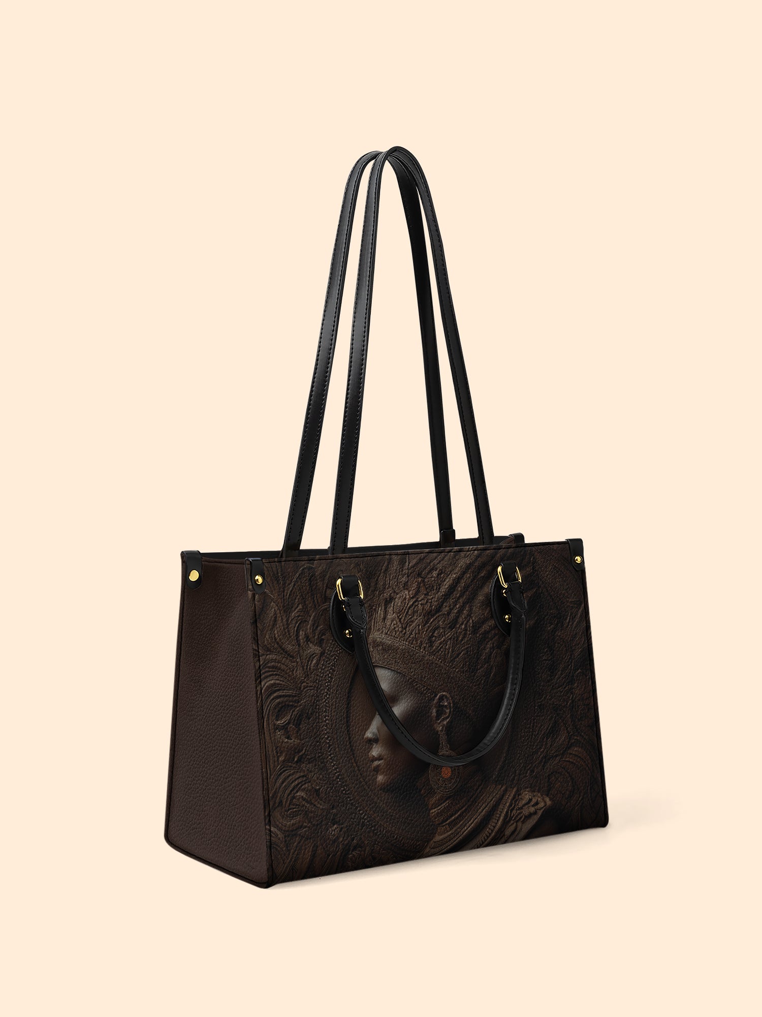 Warrior Queen Spirit Premium Leather Handbag QR0XD276