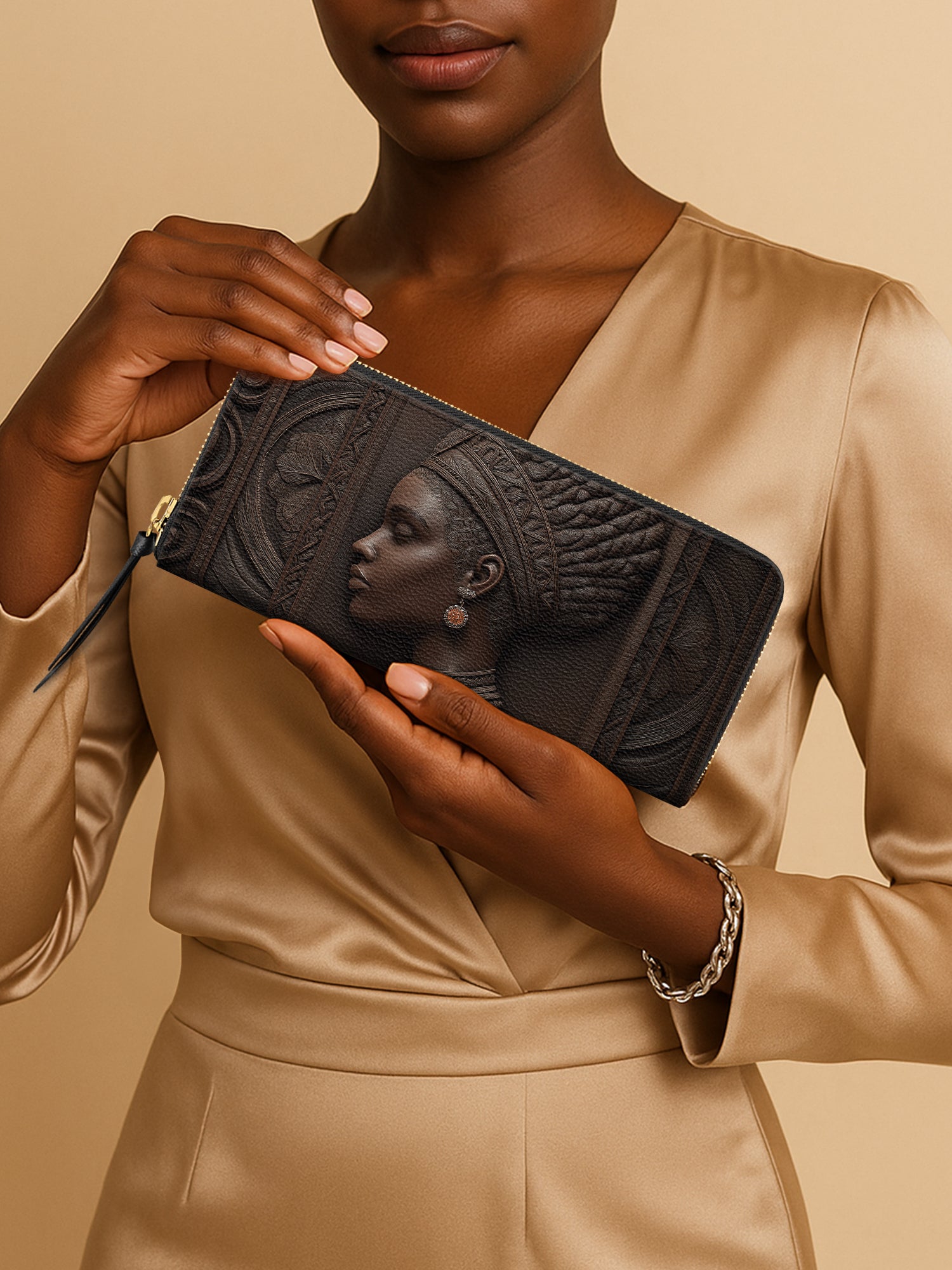 Tribal Grace Empress Slimline Zippy Wallet QR0XD286