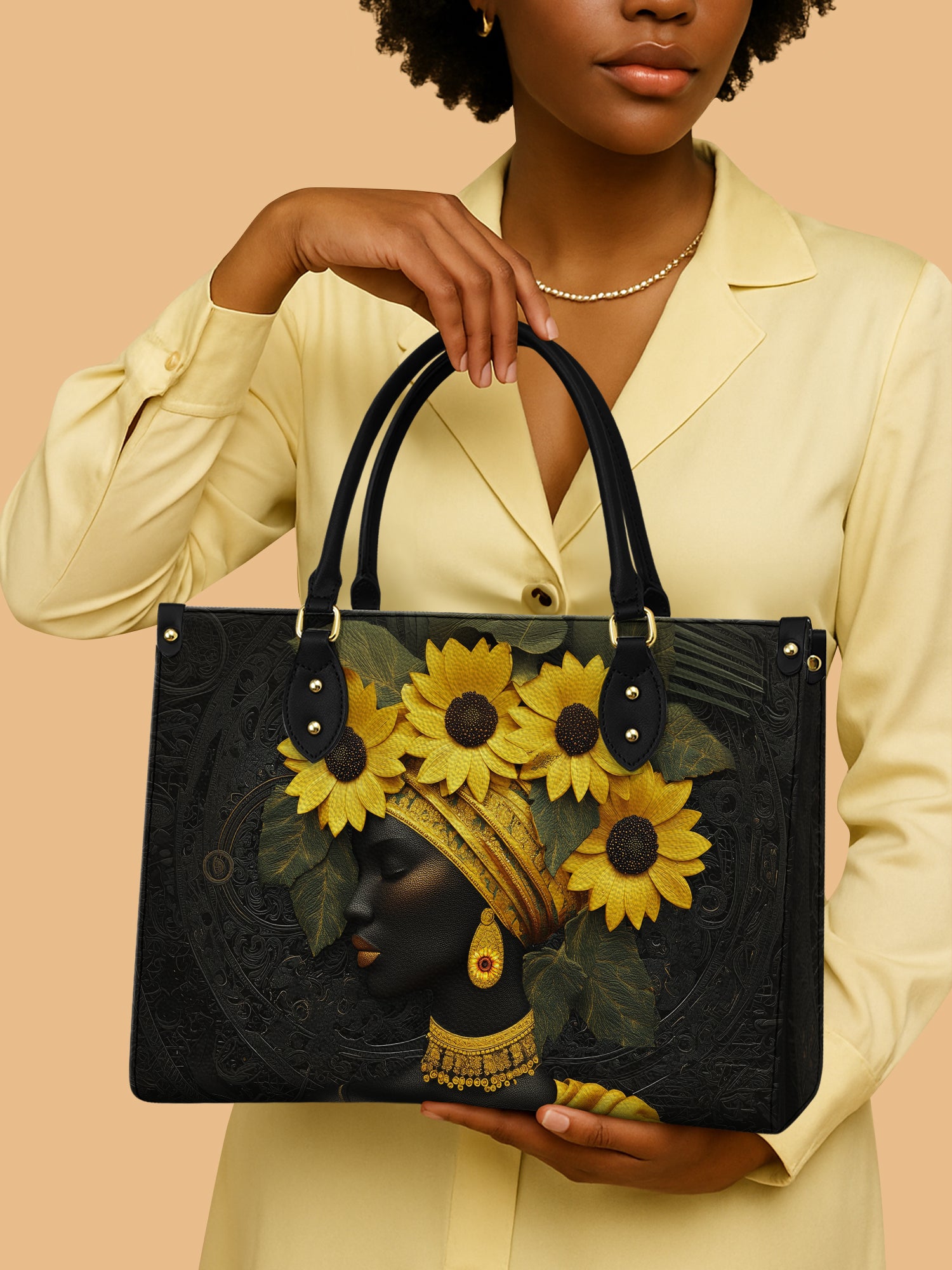 Golden Susan Premium Leather Handbag QR0XD296