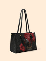 Hibiscus Empress Premium Leather Handbag QR0XD290