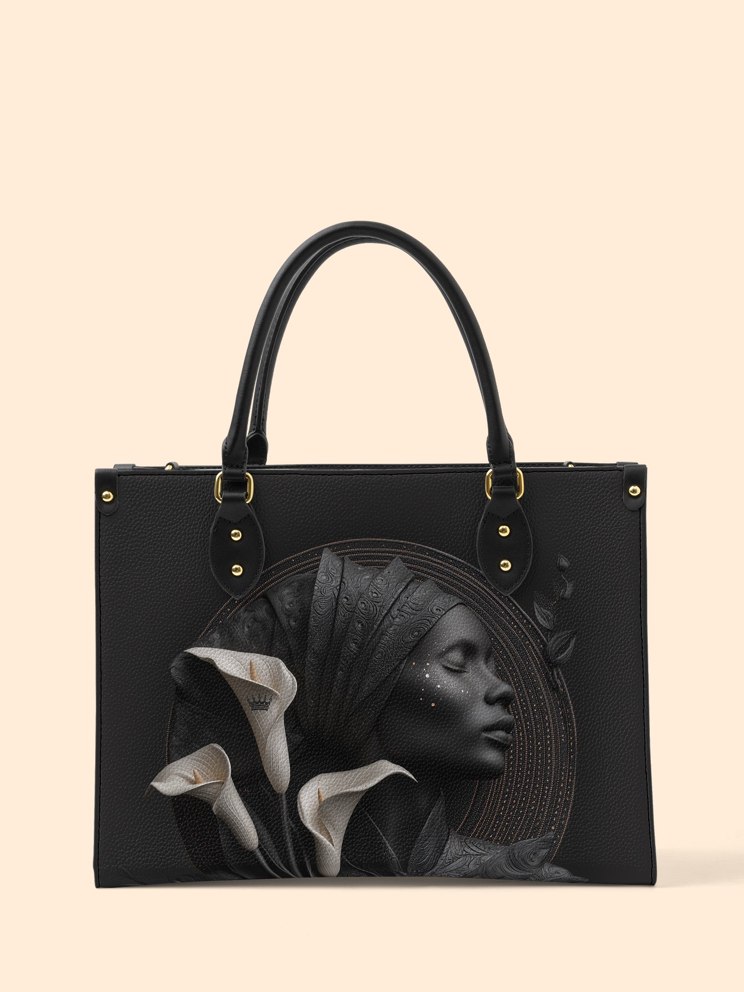 Midnight Grace Premium Leather Handbag QR0TD219