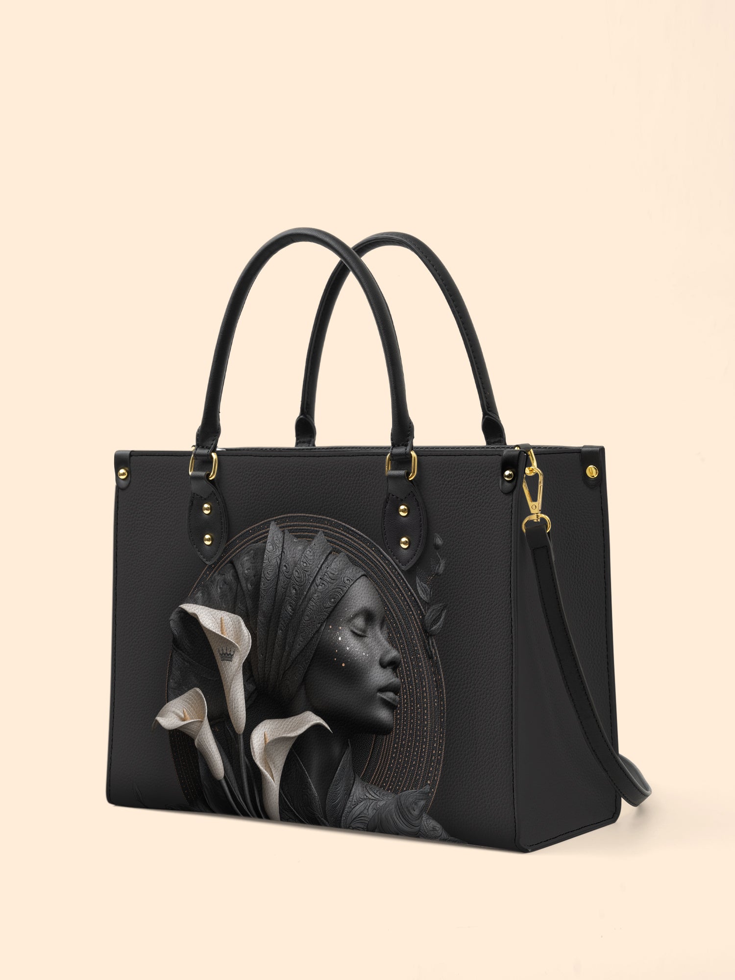 Midnight Grace Premium Leather Handbag QR0TD219