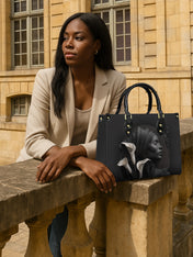 Midnight Grace Premium Leather Handbag QR0TD219