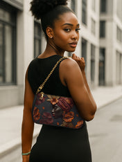 Crimson Echo Classic Zip Pochette QR0TD181