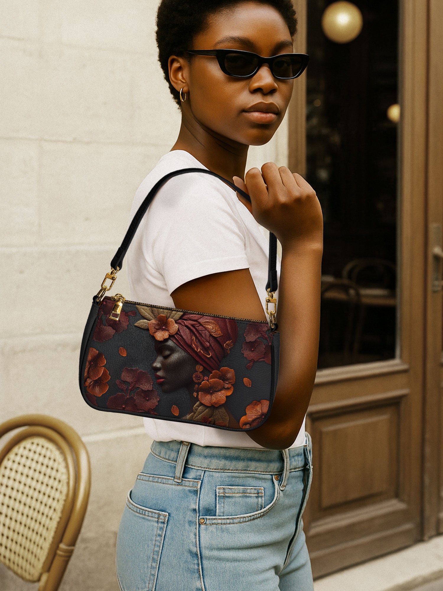 Crimson Echo Classic Zip Pochette QR0TD181