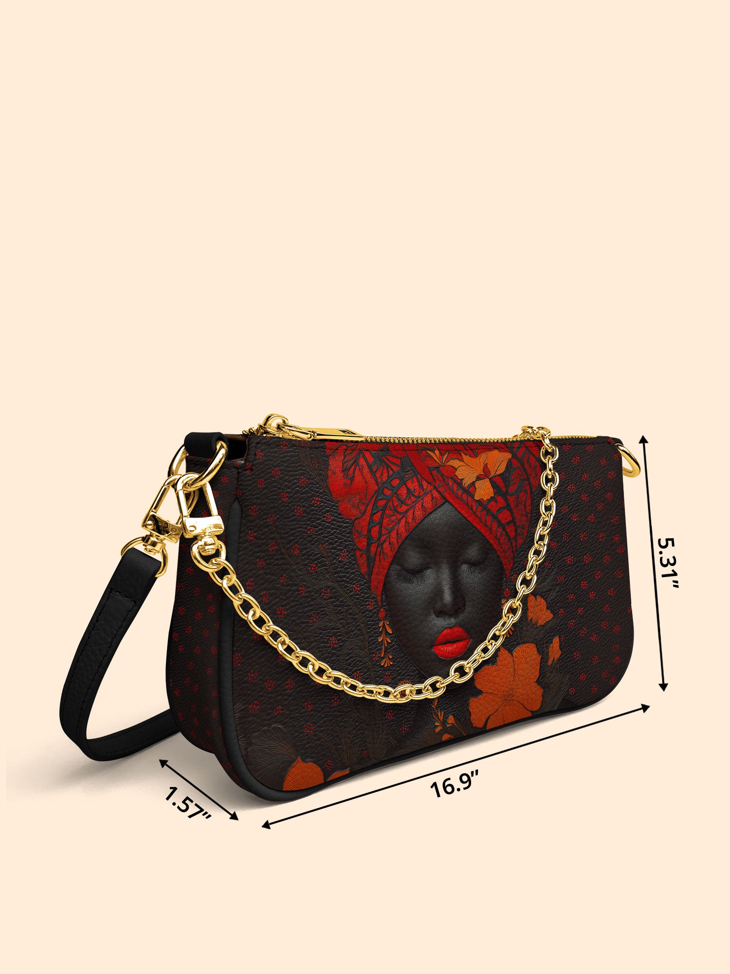 Ember Bloom Classic Zip Pochette QR0TD184