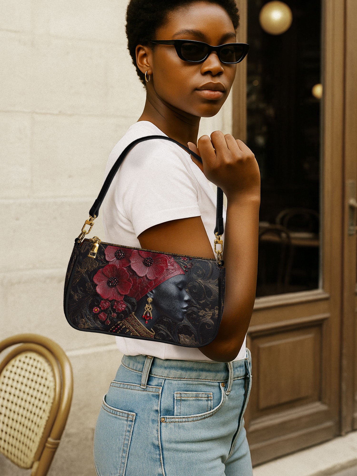 Flare Petal Classic Zip Pochette QR0TD196