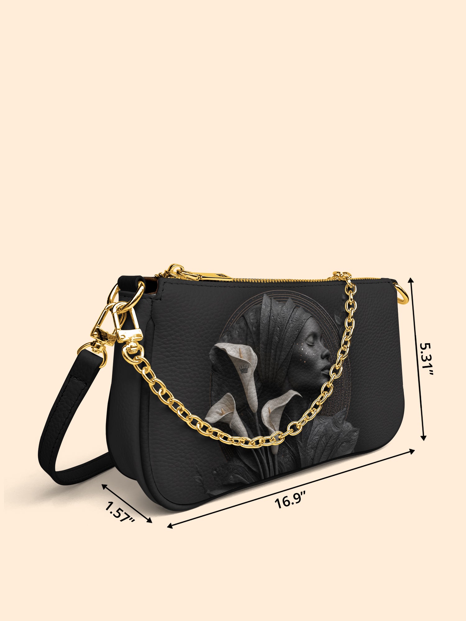Midnight Grace Classic Zip Pochette QR0TD220