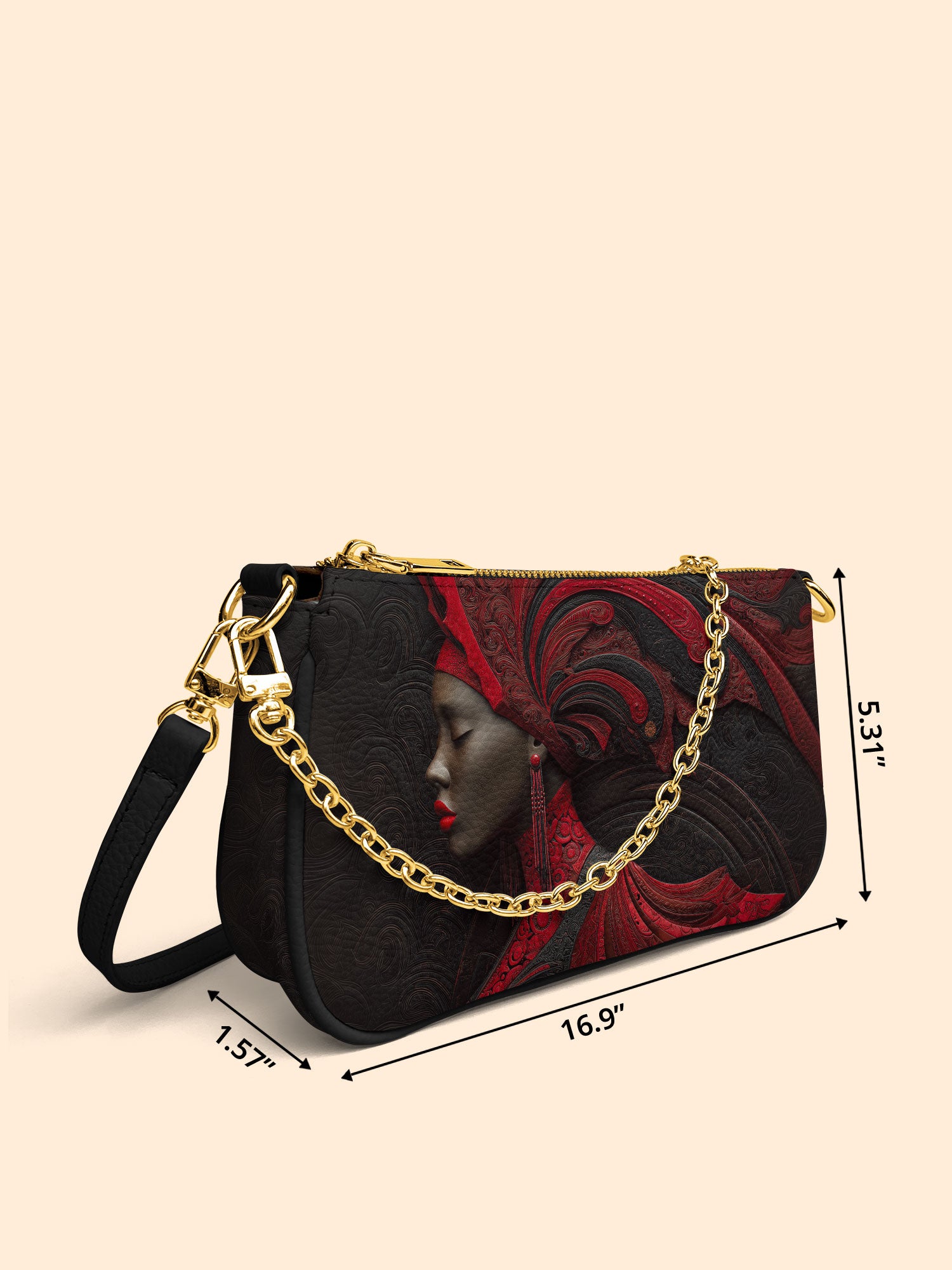 Sanguine Whisper Classic Zip Pochette QR0TD202