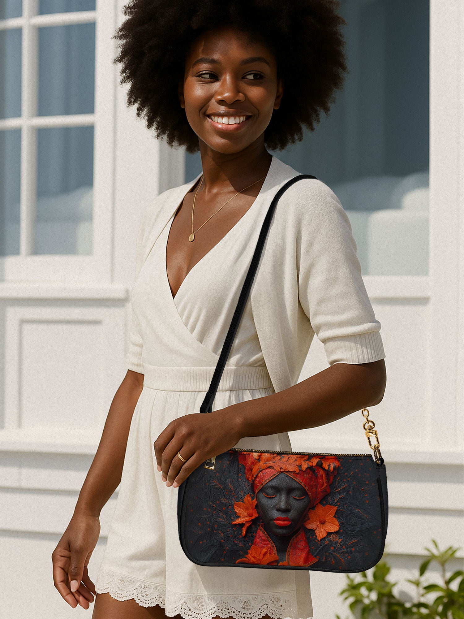 Scarlet Vein Classic Zip Pochette QR0TD187