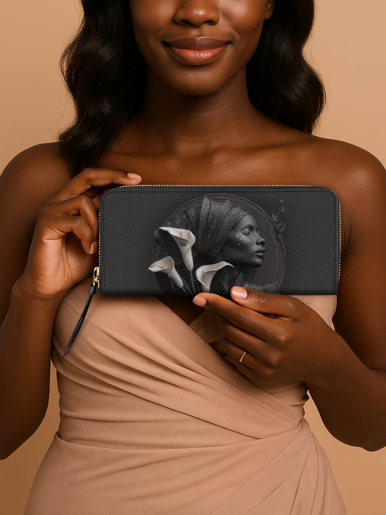 Midnight Grace Slimline Zippy Wallet QR0TD221