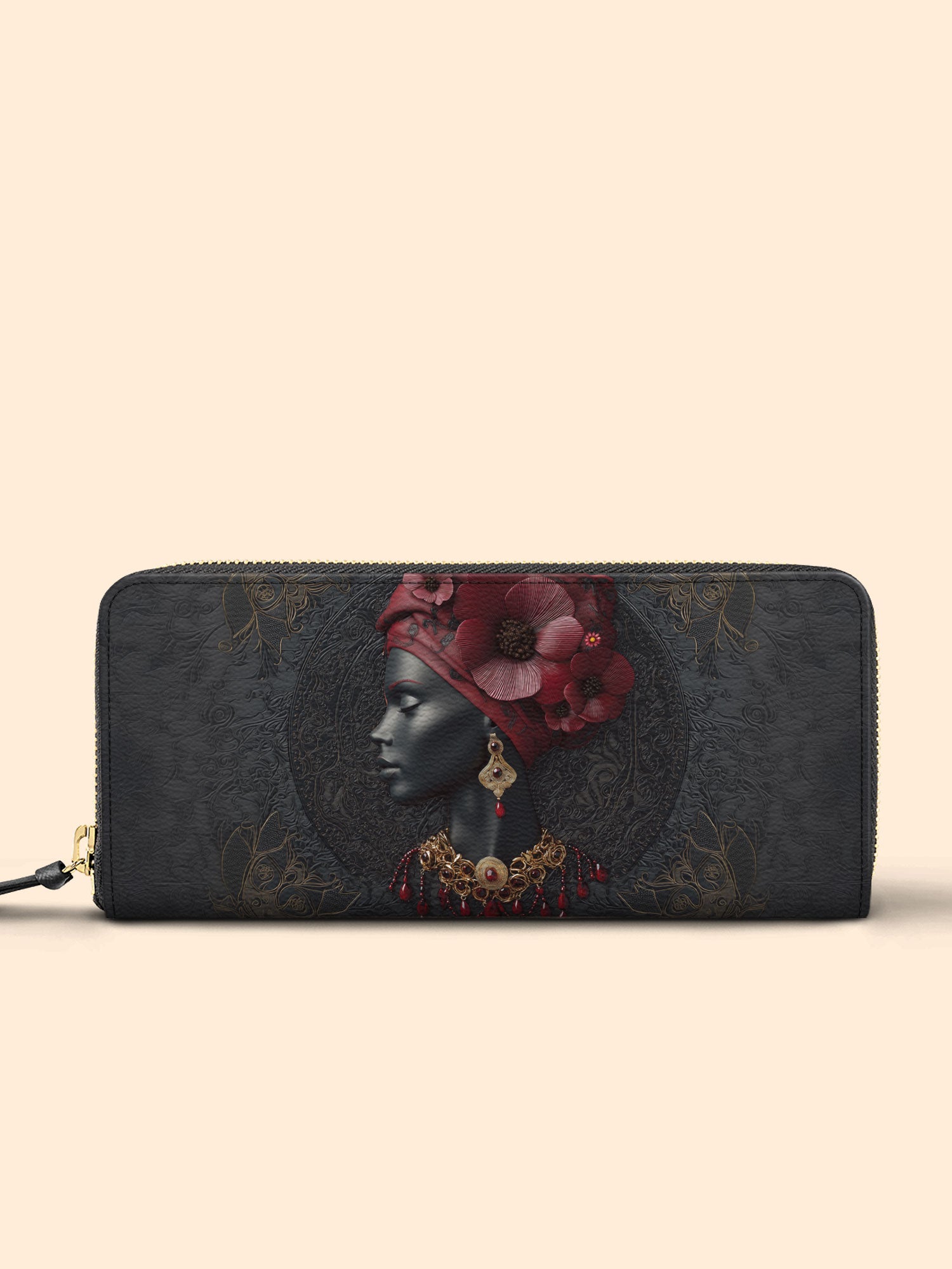 Roseate Veil Slimline Zippy Wallet QR0TD200