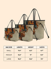 Floral Elegance Classic Shopper Tote QR0HH082