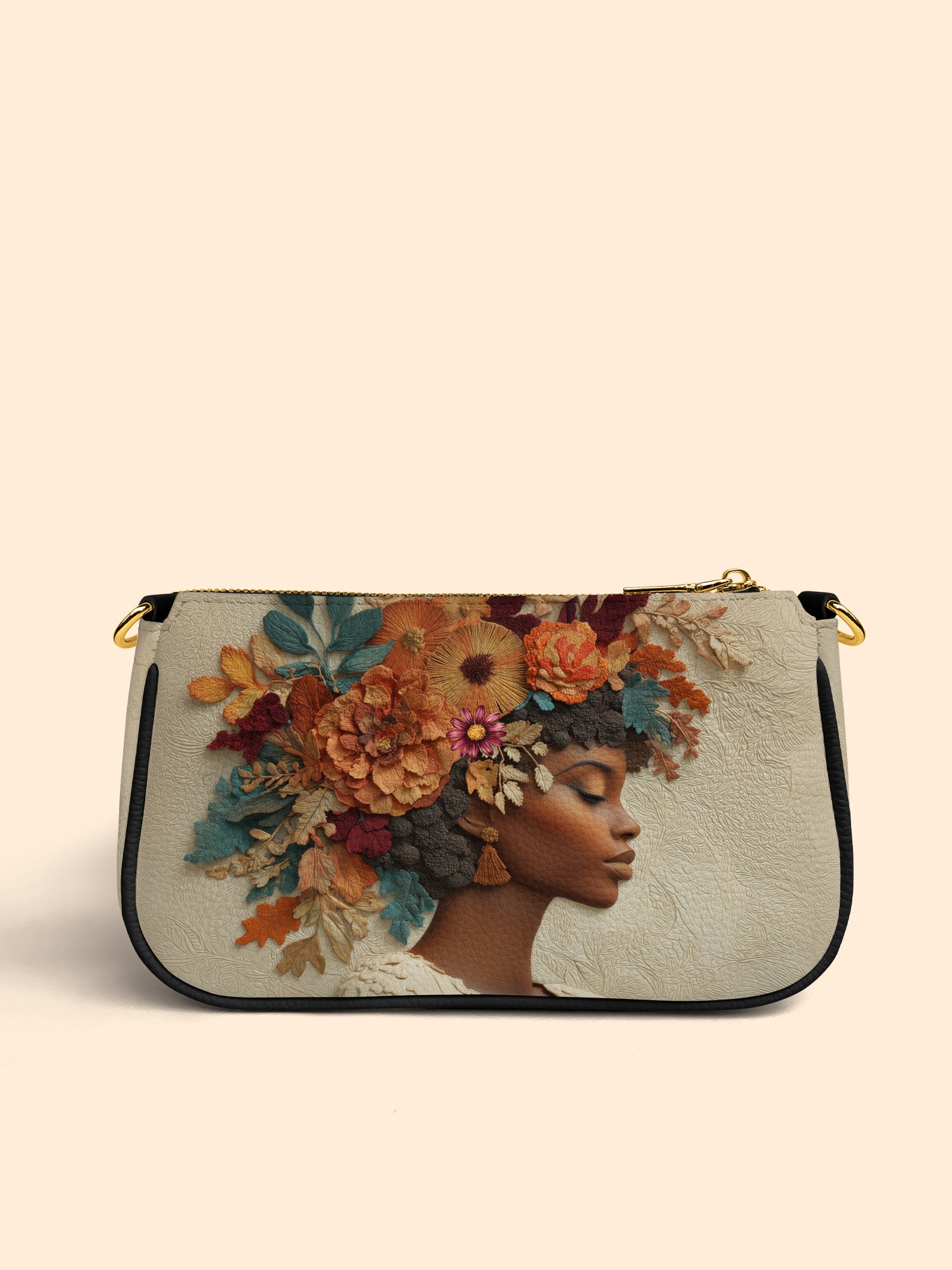 Floral Elegance Classic Zip Pochette QR0HH077