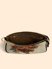 Floral Elegance Classic Zip Pochette QR0HH077
