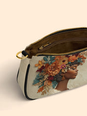 Floral Elegance Classic Zip Pochette QR0HH077