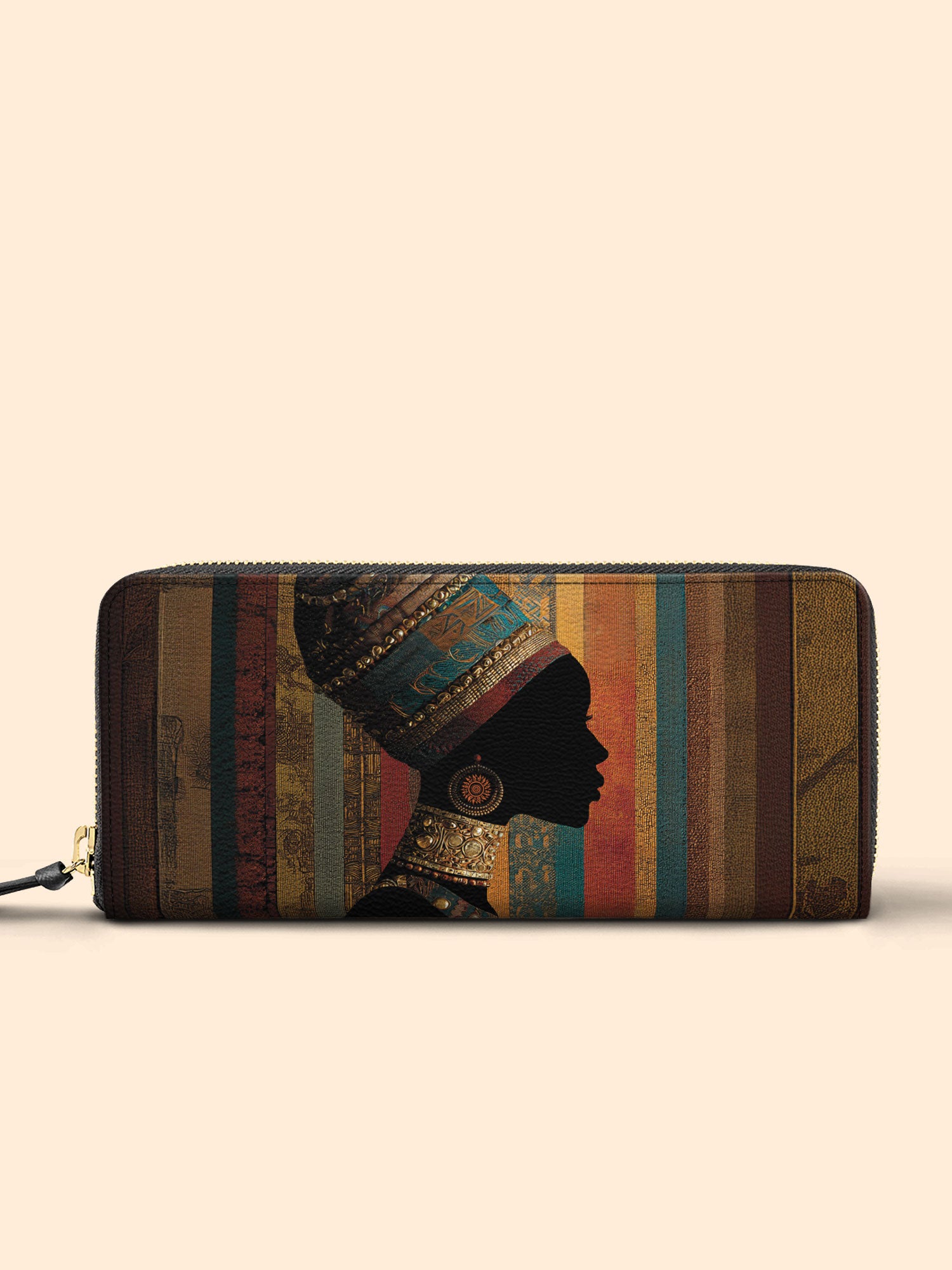 Brown Radiance Slimline Zippy Wallet QR0TV090