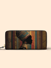 Brown Radiance Slimline Zippy Wallet QR0TV090