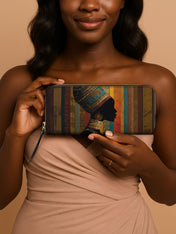 Brown Radiance Slimline Zippy Wallet QR0TV090