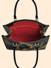 Ebon Halo Premium Leather Handbag