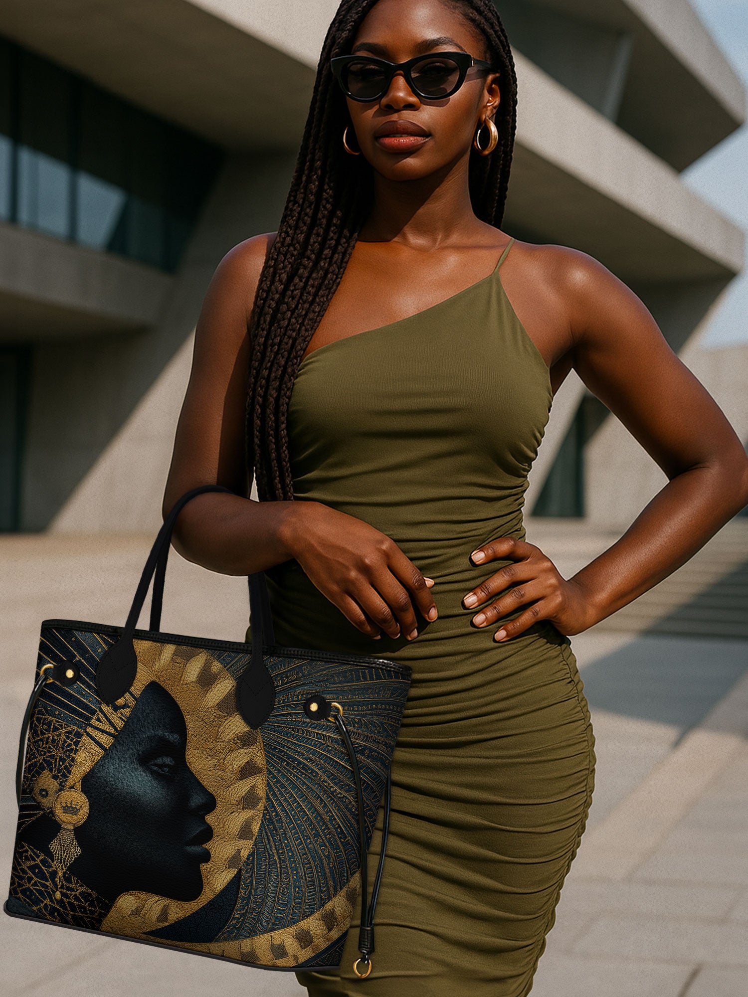 Ebon Halo Classic Shopper Tote QR0XD408