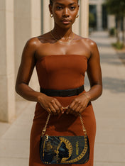 Ebon Halo Classic Zip Pochette