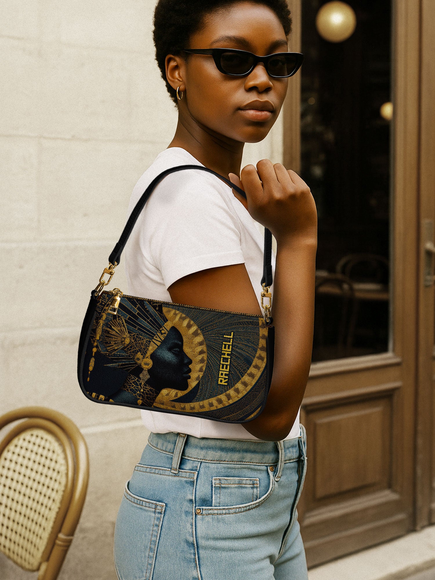 Ebon Halo Classic Zip Pochette