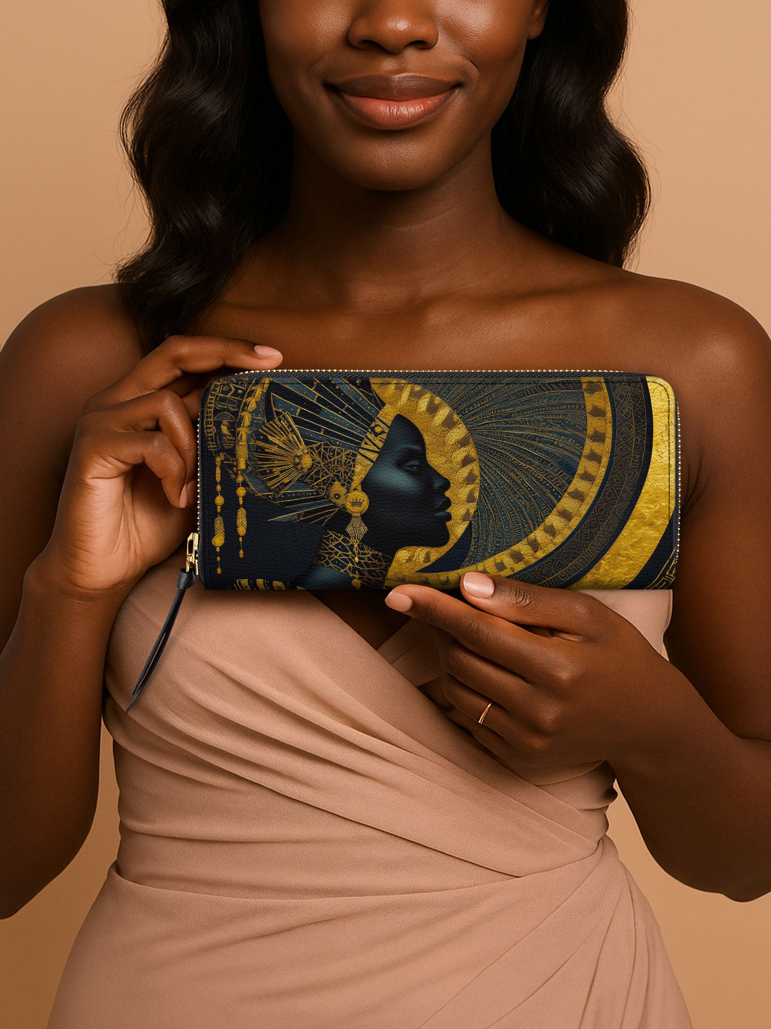 Ebon Halo Slimline Zippy Wallet QR0XD407