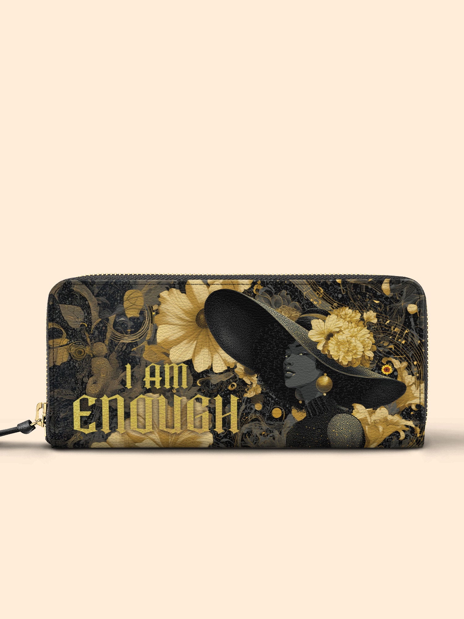 Enough in Harmony Slimline Zippy Wallet QR0TD293