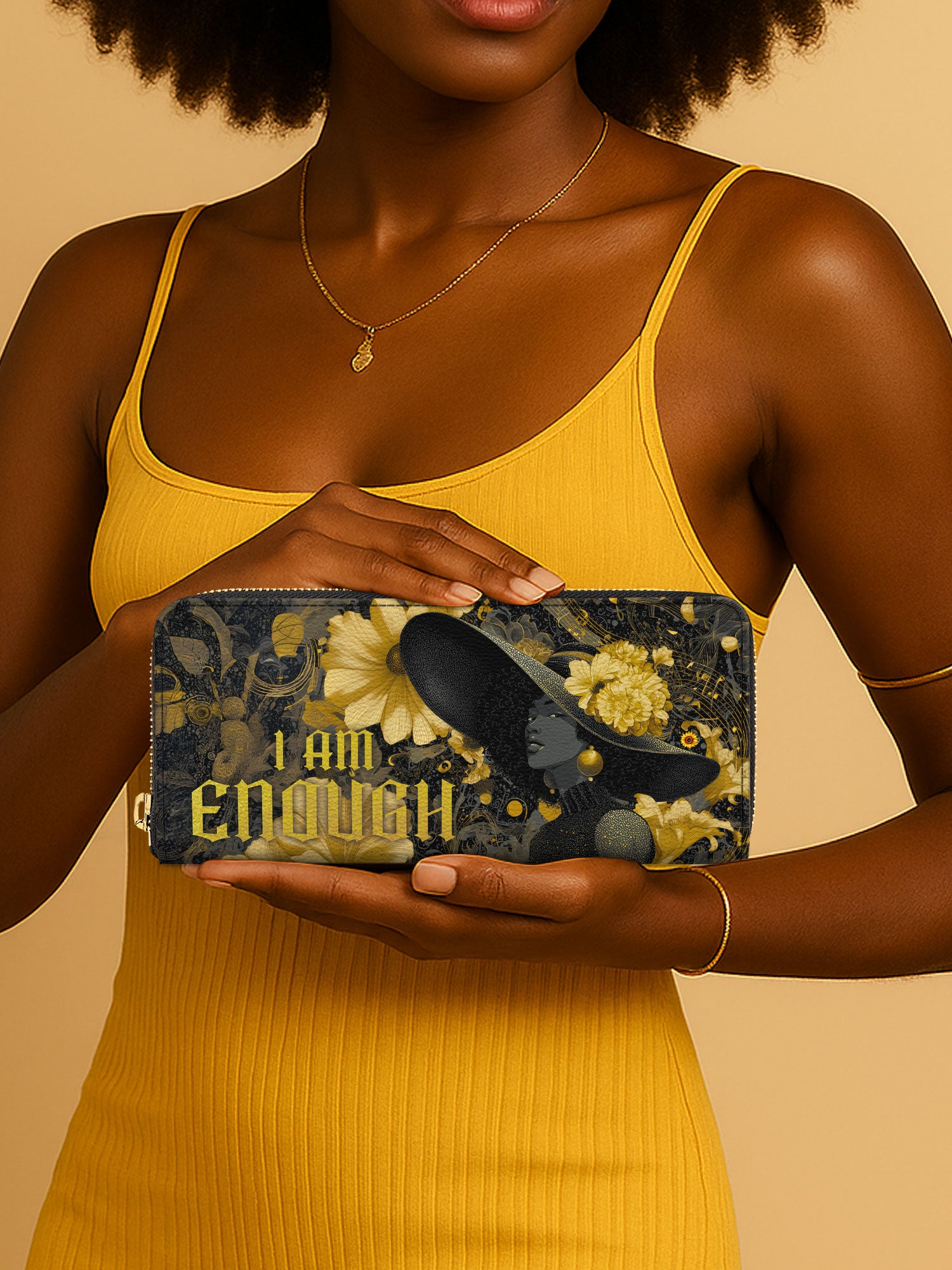 Enough in Harmony Slimline Zippy Wallet QR0TD293