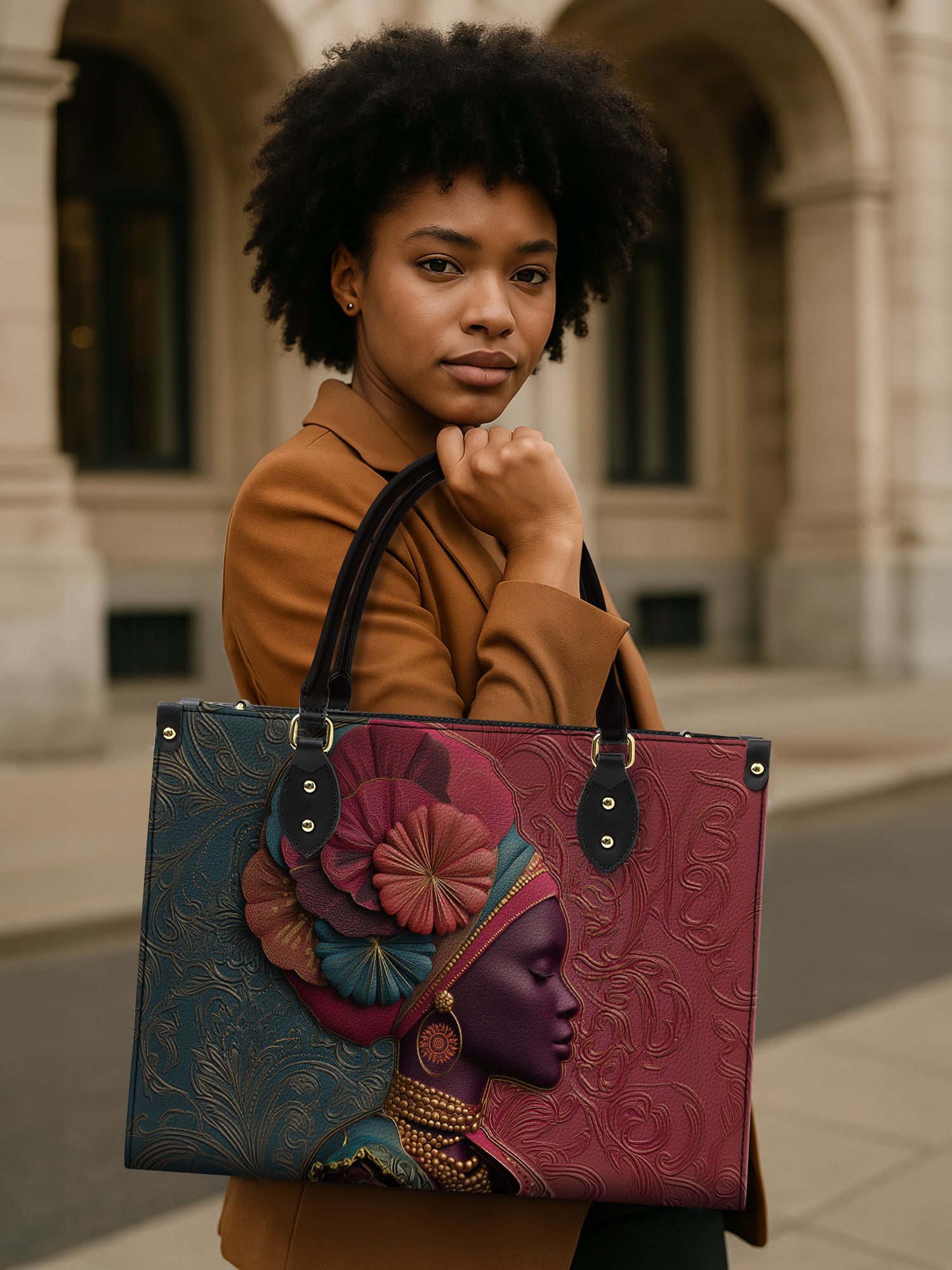 Majestic Aura Premium Leather Handbag QR0TV111