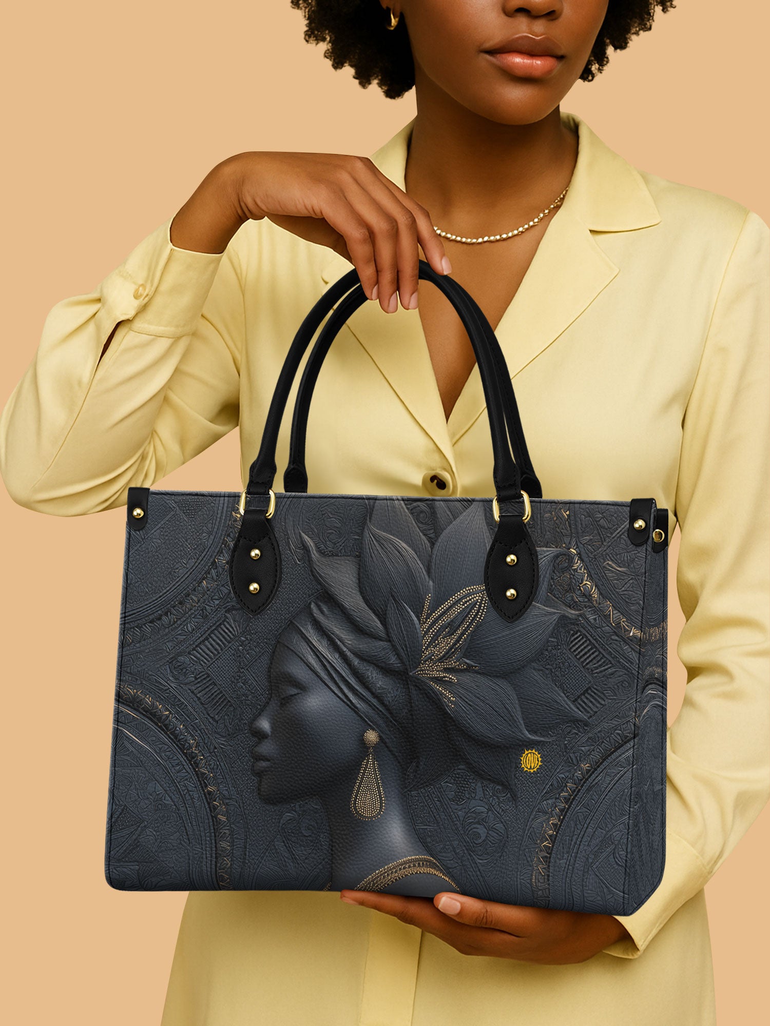 Obsidian Queen Premium Leather Handbag QR0TV097