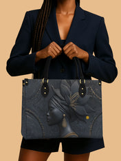 Obsidian Queen Premium Leather Handbag QR0TV097