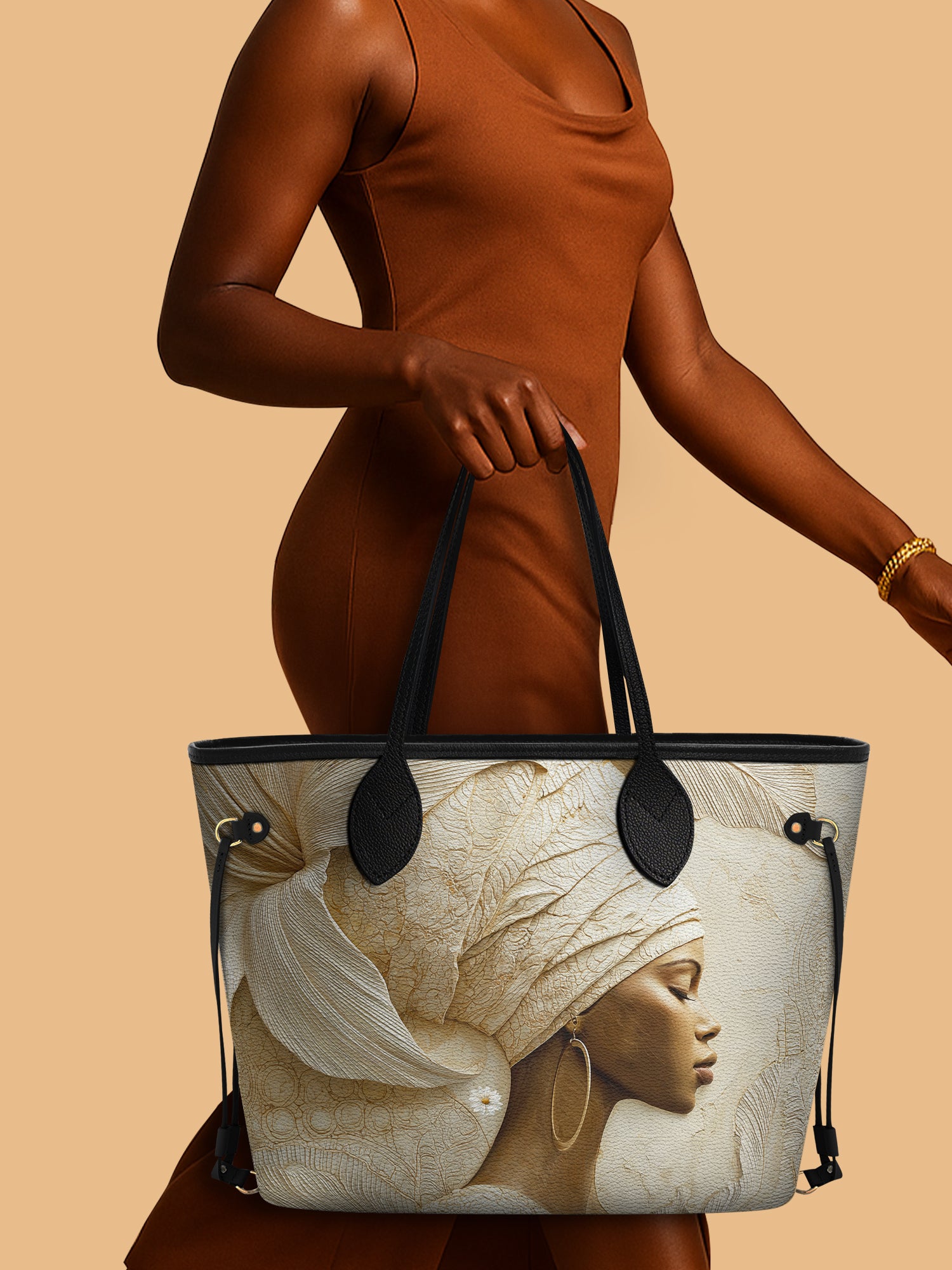 Blossom Goddess Classic Shopper Tote QR0TV115