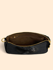 Noir Dahlia Classic Zip Pochette QR0TV095