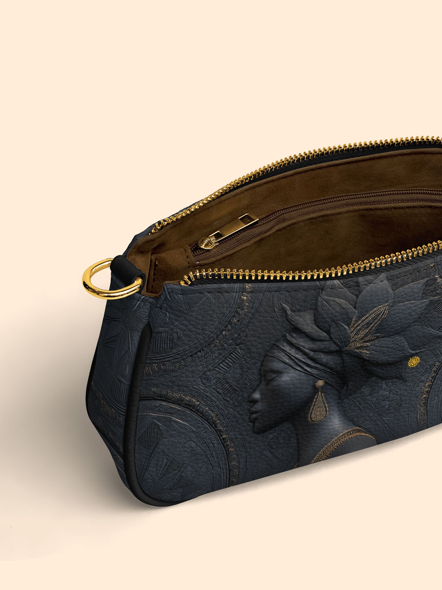 Obsidian Queen Classic Zip Pochette QR0TV098