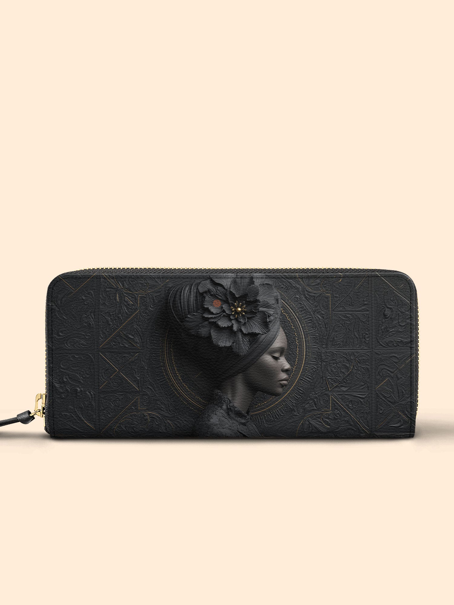 Noir Dahlia Slimline Zippy Wallet QR0TV096