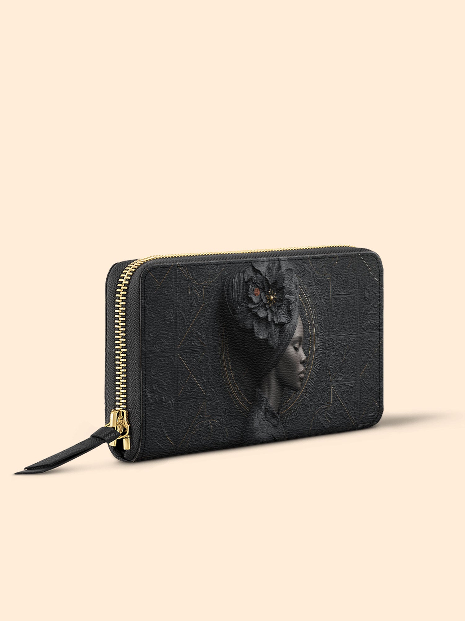 Noir Dahlia Slimline Zippy Wallet QR0TV096