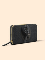 Noir Dahlia Slimline Zippy Wallet QR0TV096
