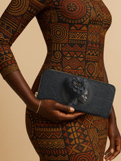 Noir Dahlia Slimline Zippy Wallet QR0TV096