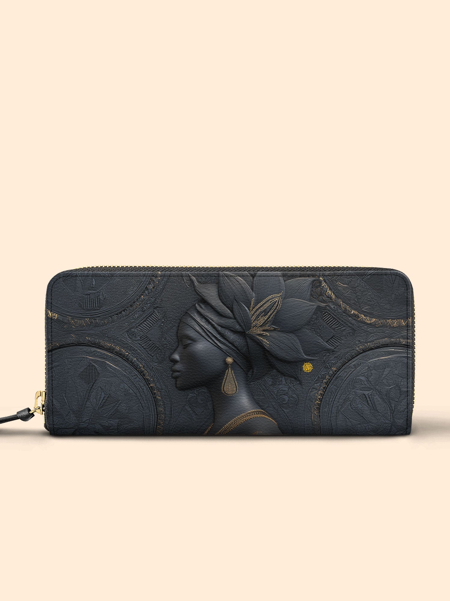 Obsidian Queen Slimline Zippy Wallet QR0TV099