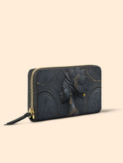 Obsidian Queen Slimline Zippy Wallet QR0TV099