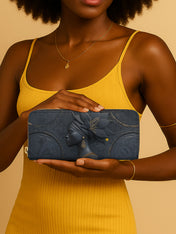 Obsidian Queen Slimline Zippy Wallet QR0TV099