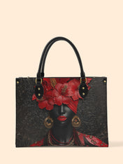 Affluence Bloom Premium Leather Handbag QR0XD448