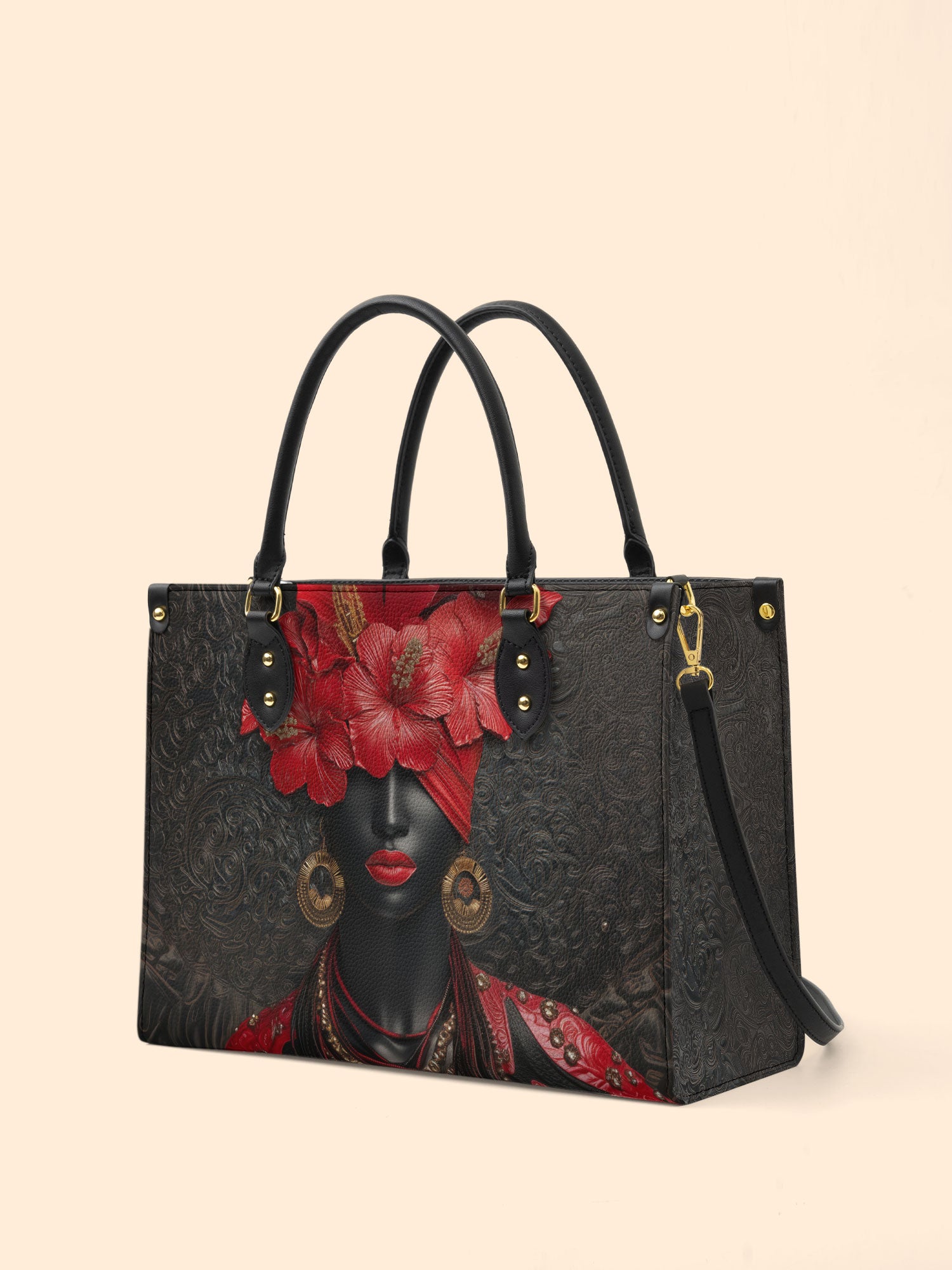 Affluence Bloom Premium Leather Handbag QR0XD448