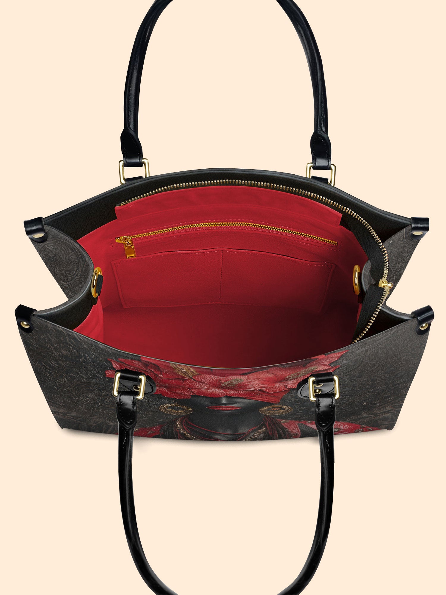 Affluence Bloom Premium Leather Handbag QR0XD448