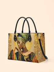 Afro Byzantine Premium Leather Handbag QR0TV151